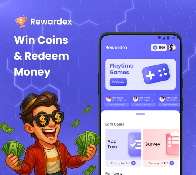 Rewardex - Play. Win. Cash Out 1.69 Screenshot