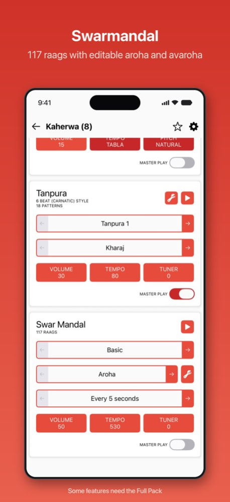 Rhythm with Tabla & Tanpura 6.11 Screenshot