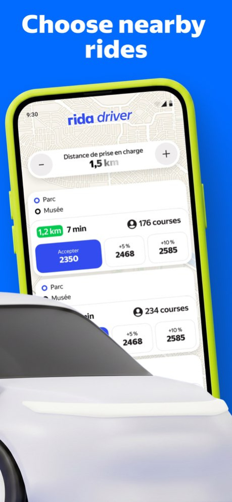 Rida Driver 13.72 Screenshot