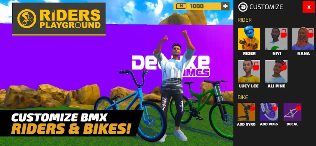 Riders Playground: BMX x MTB 27 Screenshot