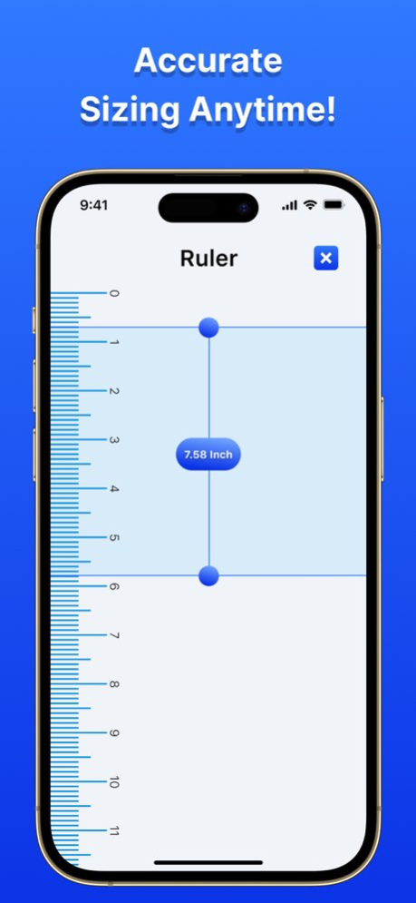 Ring Sizer: AR Ruler & Table  Screenshot