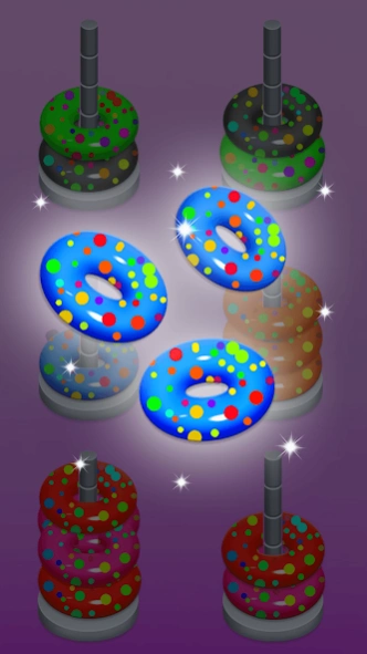Ring Stack-Color Spot Puzzle  Screenshot