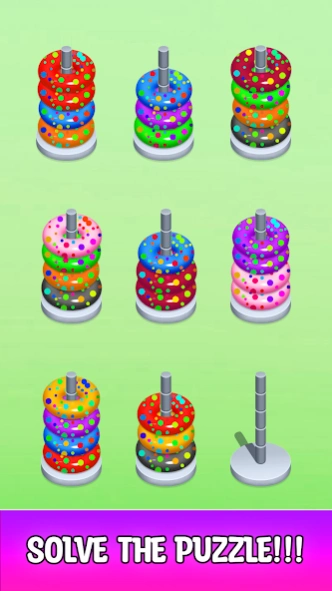 Ring Stack-Color Spot Puzzle  Screenshot