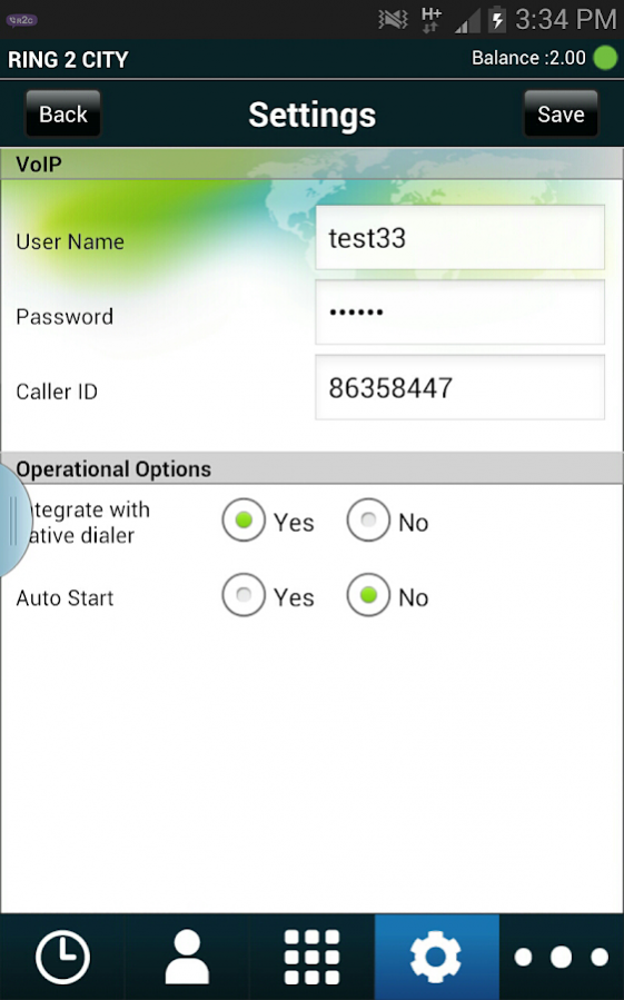 RING2CITY 3.9.3 Screenshot