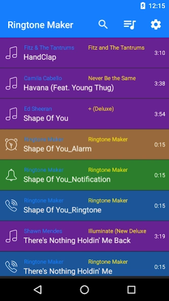 Ringtone Maker 1.0.7 Screenshot