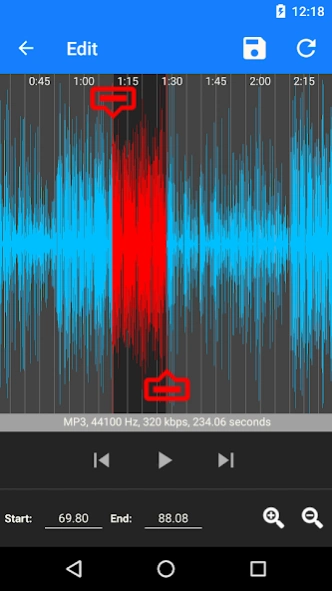 Ringtone Maker 1.0.7 Screenshot