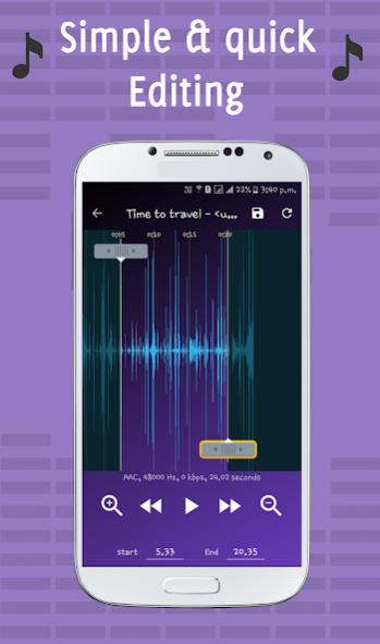 Ringtone Maker & Mp3 Cutter 1.1.7 Screenshot
