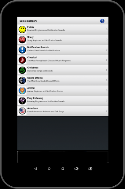 Ultimate Ringtones  Screenshot