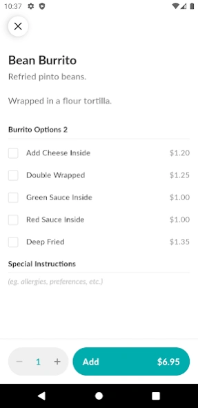 Rito's Mexican Food 3.9.0 Screenshot