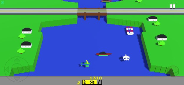 River Flight Retro Game  Screenshot