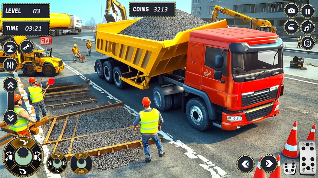 Road Construction Builder Game 1.23 Screenshot