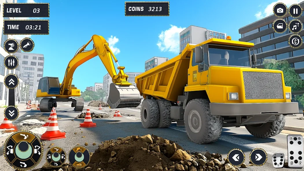 Road Construction Builder Game 1.23 Screenshot