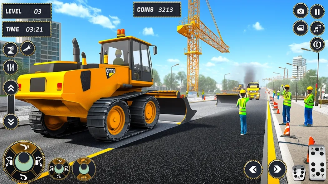 Road Construction Builder Game 1.23 Screenshot