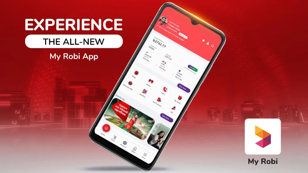 My Robi - Offers, Usage, More 6.4.0 Screenshot