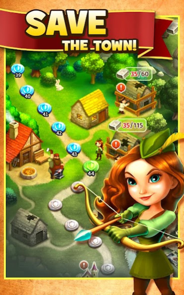 Robin Hood Legends – A Merge 3 2.0.9 Screenshot