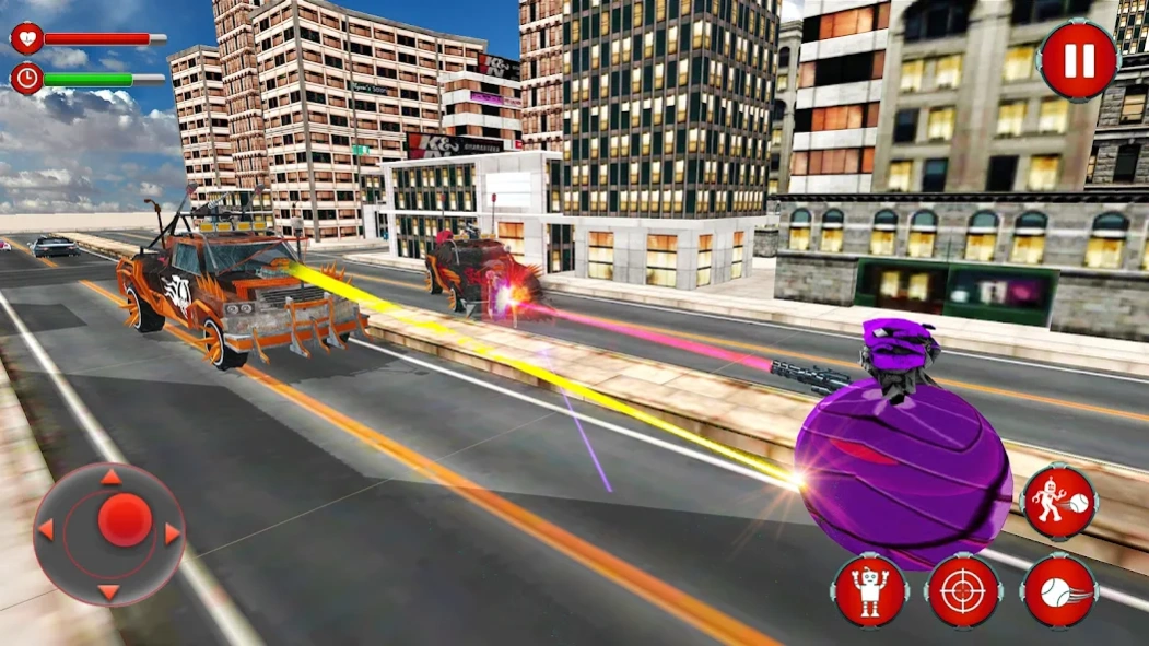 Robot Ball Transform Battle 3D 2.1 Screenshot
