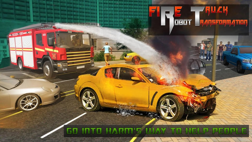 Robot Firefighter Rescue Fire 1.0.2 Screenshot
