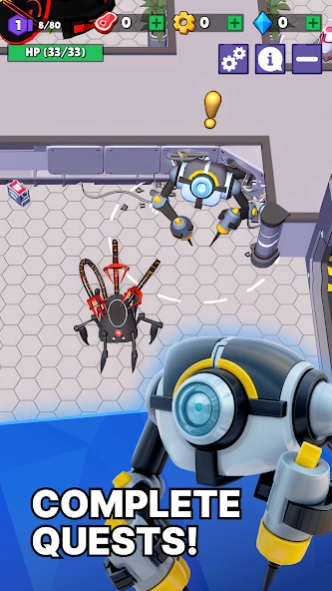 Robot Invasion - Idle Arcade 0.1.34 Screenshot