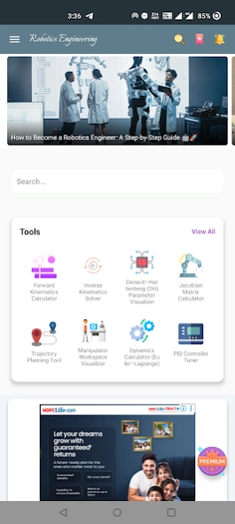 Robotics Engineering 6.3 Screenshot