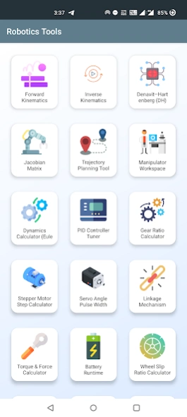 Robotics Engineering 6.3 Screenshot