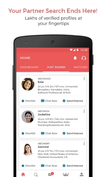 Roman Catholic Matrimony App  Screenshot