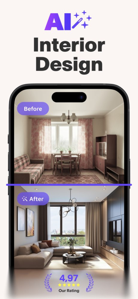 RoomFlash: AI Interior Design 2.1.0 Screenshot