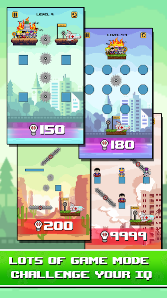 Rope Pixel Master: Rescue Hero 0.5 Screenshot