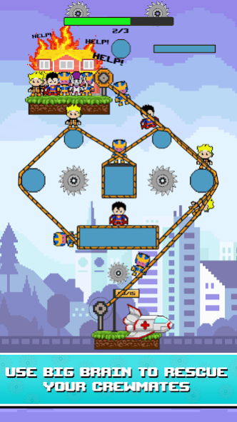 Rope Pixel Master: Rescue Hero 0.5 Screenshot