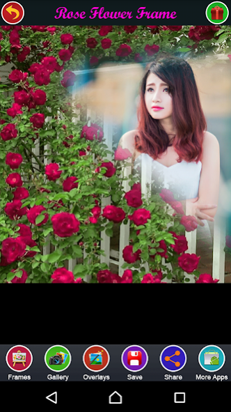 Rose Flower Frame 1.3 Screenshot