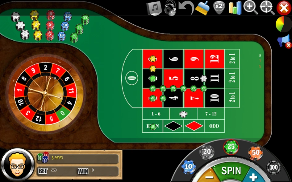 Roulette 12 Mini 1.06 Screenshot
