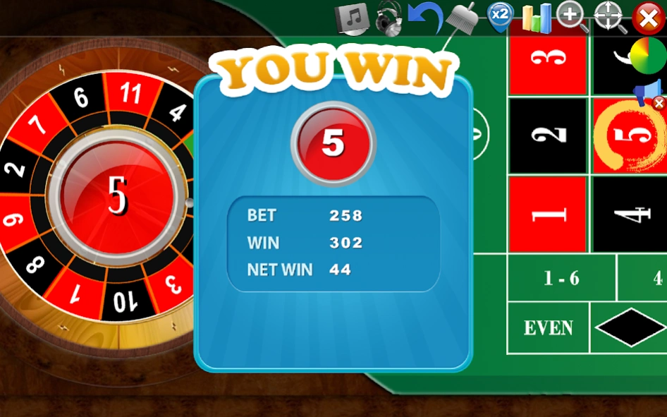 Roulette 12 Mini 1.06 Screenshot