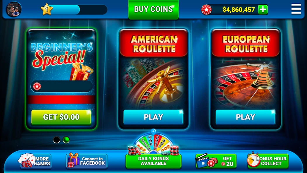 Roulette Casino Vegas Games 1.8.5 Screenshot