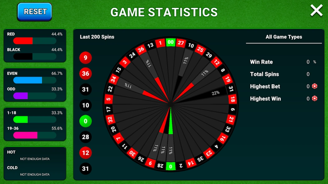 Roulette Casino Vegas Games 1.8.5 Screenshot