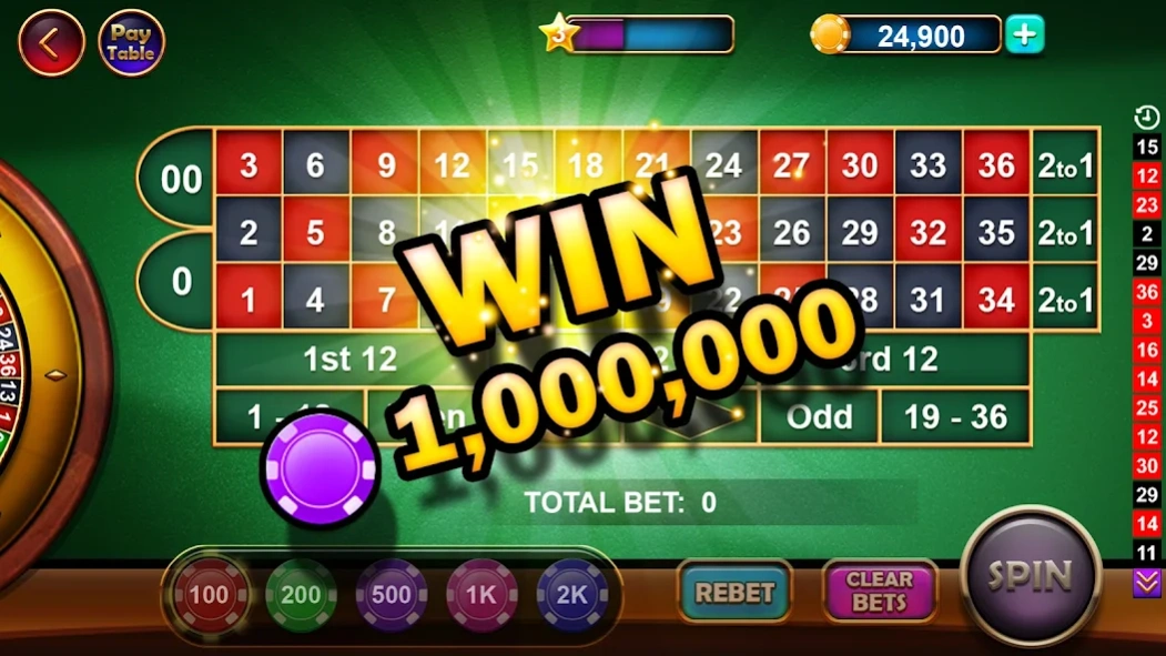 Roulette Casino royale city 1.0.8 Screenshot