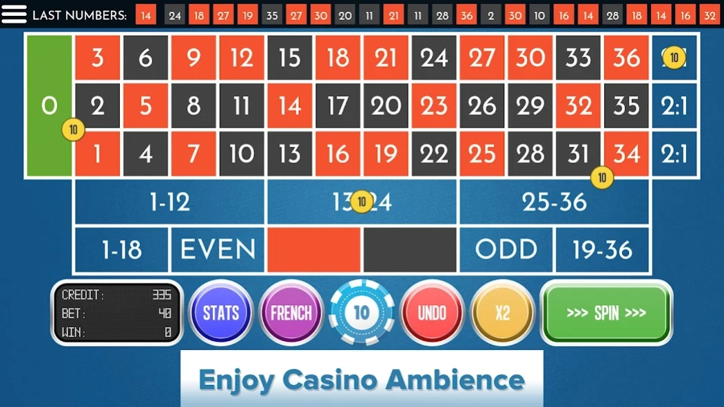 Roulette Zero 11 Screenshot