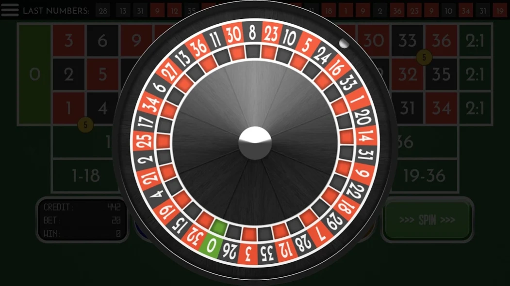 Roulette Zero 11 Screenshot