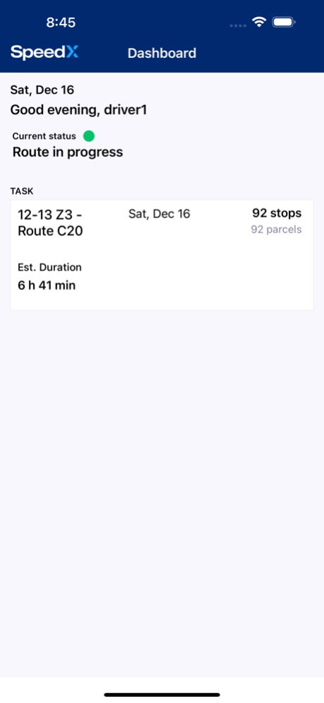 RouteRunner by SpeedX 2.1.6 Screenshot