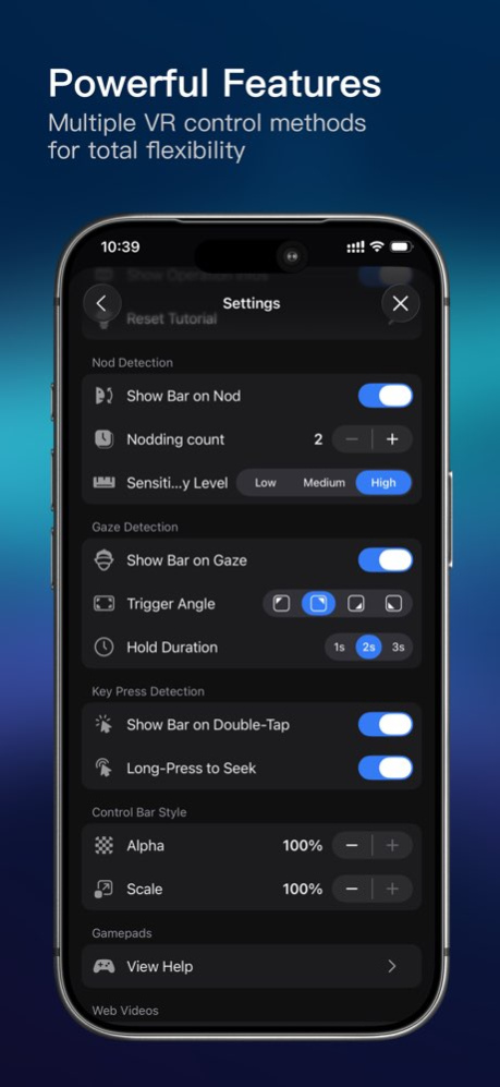 rPlayer: VR & 3D Video Player 7.0.2 Screenshot