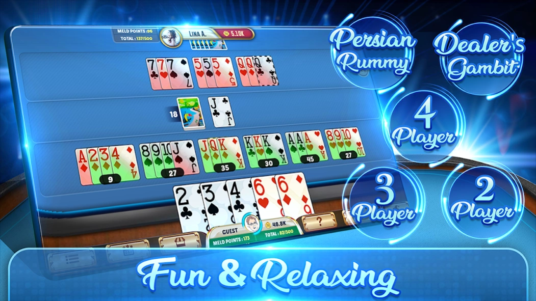 Rummy 500 1.9.8 Screenshot