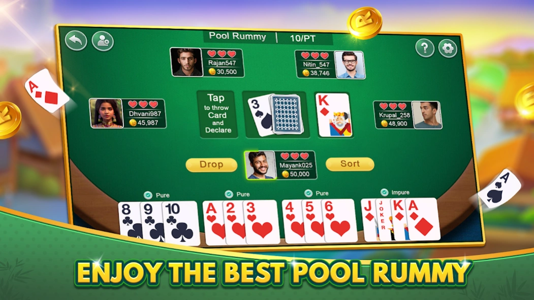 Rummy Multiplayer 2.0 Screenshot