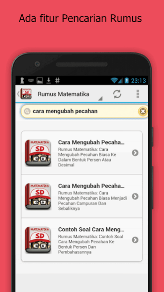Rumus Matematika SD Lengkap 1.0 Screenshot