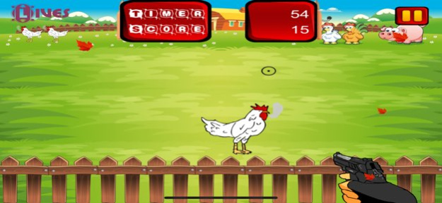 Run Chicken Run: Shooting Game 2.0 Screenshot