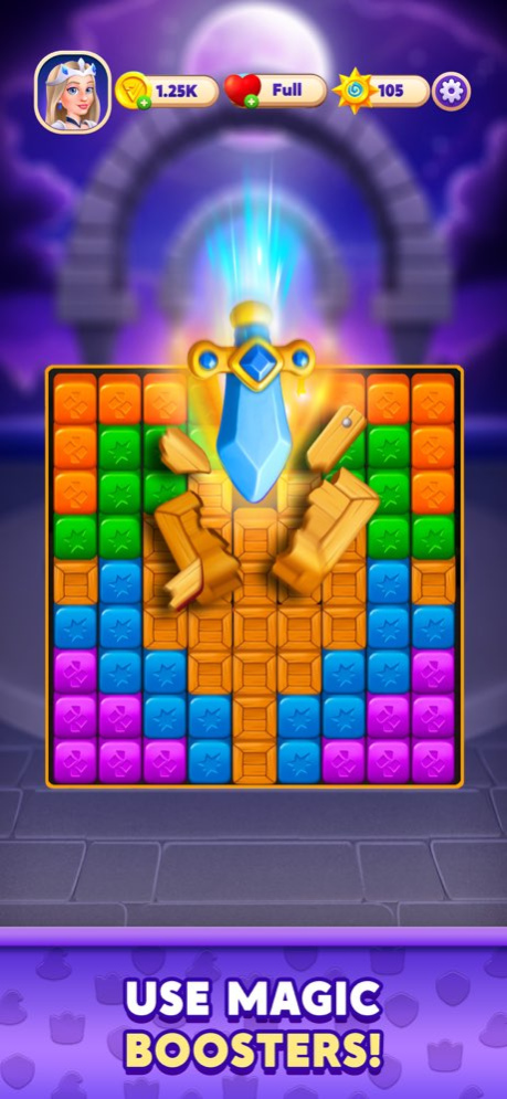 Rune Puzzle: Match & Blast 1.2.4 Screenshot