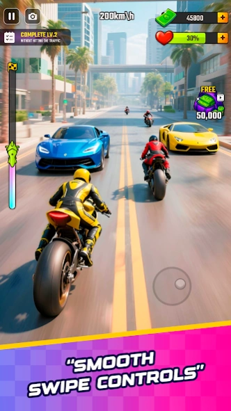 Rush Bike 3D: Bike Racing Game 2.9 Screenshot