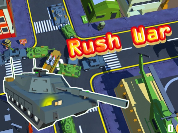 Rush War Traffic - Crossy Car City 1.0 Screenshot