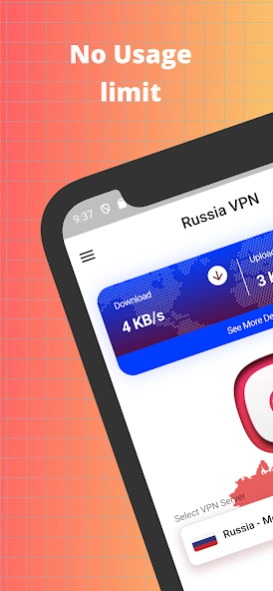 Russia VPN - Secure VPN 2.2.1 Screenshot