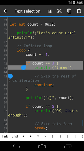 Rust Programming Compiler 1.6 Screenshot