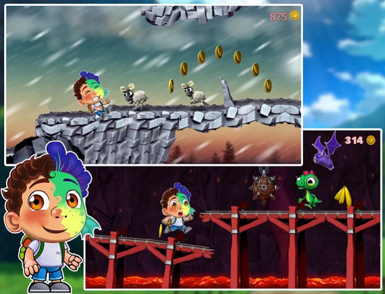 Fuuny world Jump & Run!  Screenshot