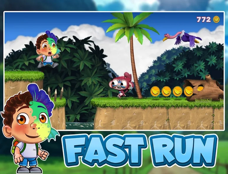 Fuuny world Jump & Run!  Screenshot