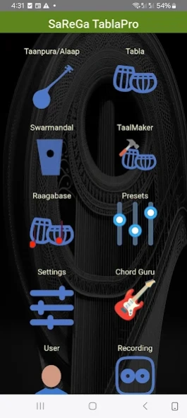 SaReGa TablaPro (Tabla App) 3.67 Screenshot